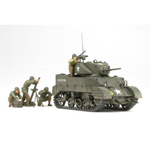 TAMIYA 35313 M5A1 with 4 Figures 1:35 Military Model Kit