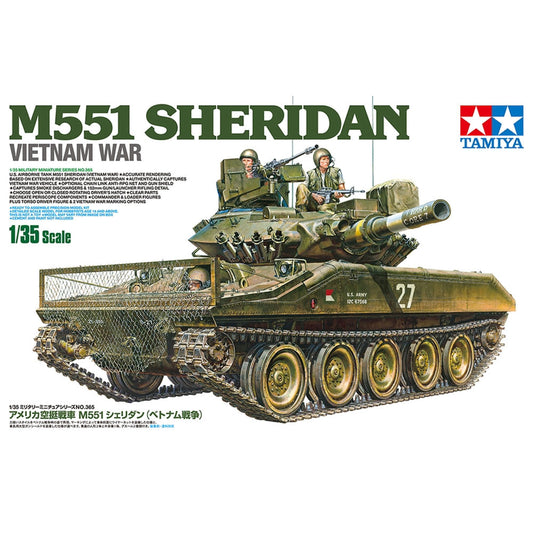 TAMIYA 35365 Sheridan M551 Vietnam 1:35 Tank Model Kit