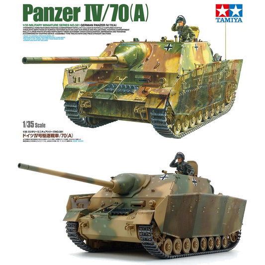 Tamiya 35381 German Panzer IV/70A Tank 1:35 Model Kit