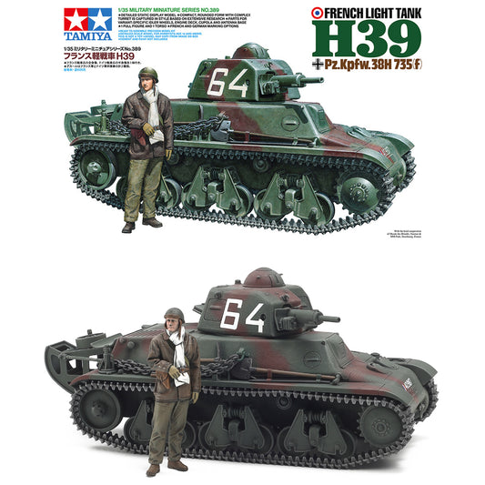 Tamiya 35389 French Light Tank H39 1:35 Model Kit