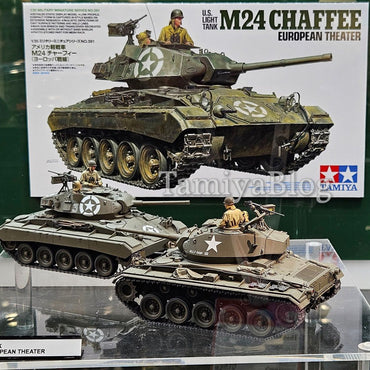 Tamiya 35391 M24 Chaffee European Theatre US Light Tank 1:35 Model Kit