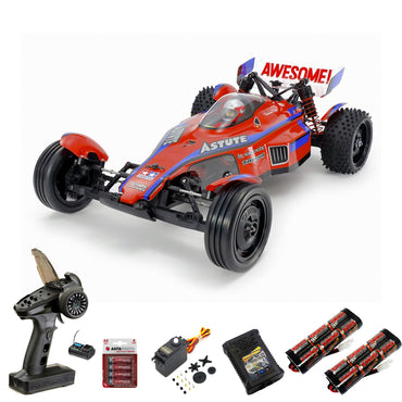 TAMIYA RC 47482 Astute 2022 Painted (TD2) RC Buggy Premium Wheel Bundle
