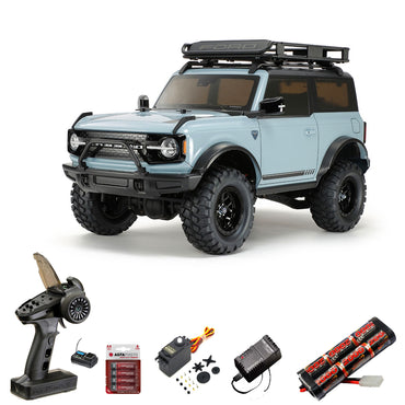 Tamiya CC-02 Ford Bronco 2021 Pre Painted RC 47483 Standard Wheel Bundle