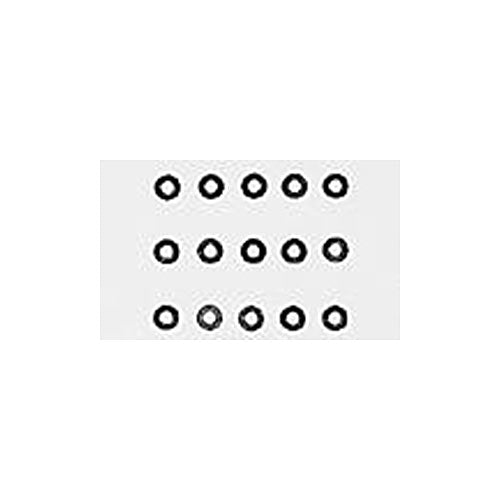 TAMIYA 50586 3mm Washer (15 Pcs.) (TT01/TT02/M05/M06/DT02/DT03/DF02/DF03)