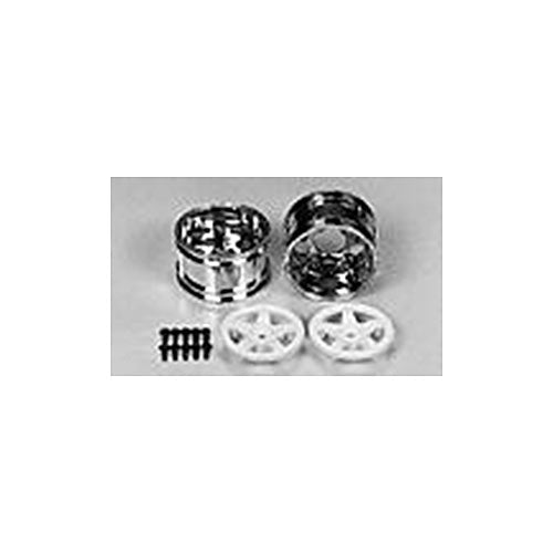 TAMIYA 50673 5-Spoke 2-Piece Wheels Wide (1 Pair) Nismo GT-R/Toyota Tom's Supra