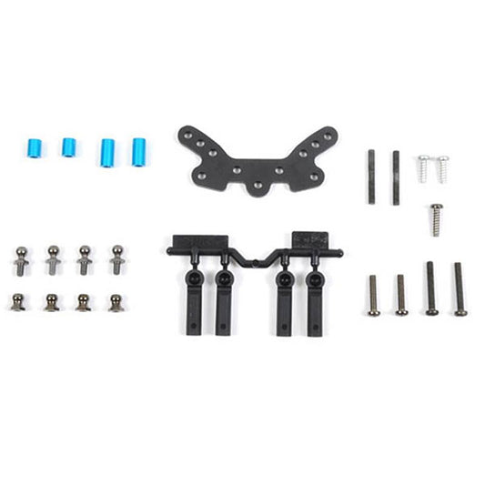 Tamiya 54556 TT-02B FRP Front Damper Stay Set (Neo Scorcher/TT02B/TT02B-MS)