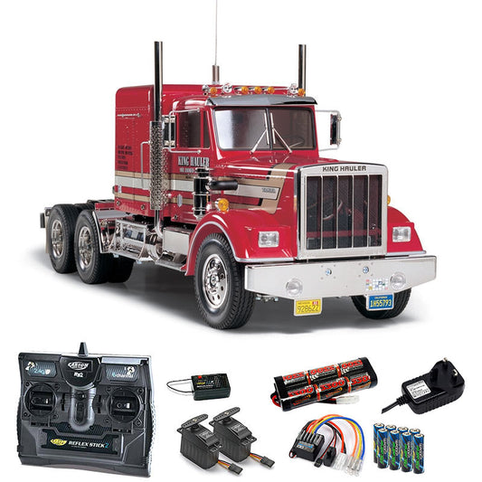 TAMIYA RC 56301 King Hauler Truck 1:14 Kit + radio bundle