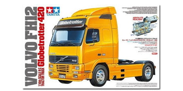 TAMIYA RC 56312 Volvo FH12 Globetrotter 420 1:14 Truck Assembly Kit