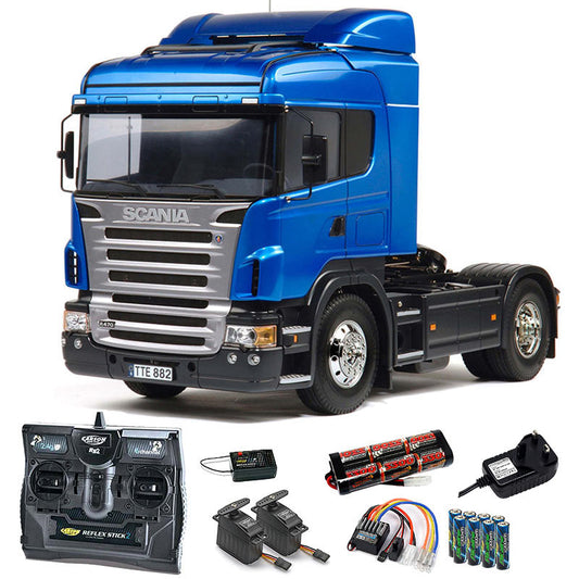 TAMIYA RC 56318 Scania R470 Highline Truck 1:14 Kit + radio bundle