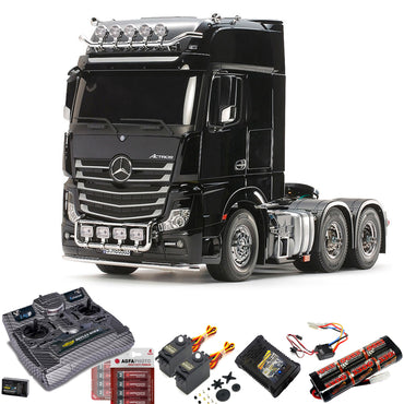 TAMIYA RC 56348 Mercedes-Benz Actros 3363 6x4 GigaSpace 1:14 w/Radio Bundle