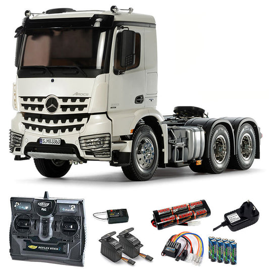 TAMIYA RC 56352 Mercedes Arocs 3363 6x4 Classic Space 1:14 Truck Kit +rad.bundle