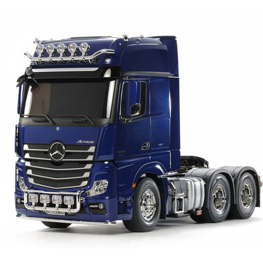TAMIYA 56354 Mercedes-Benz Actros 3363 6x4 GigaSpace Pearl Blue Kit 1:14 Scale
