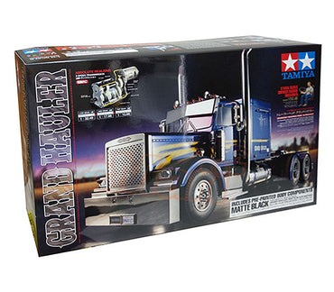 TAMIYA RC 56356 Grand Hauler Matt Black 1:16 Truck Assembly Kit