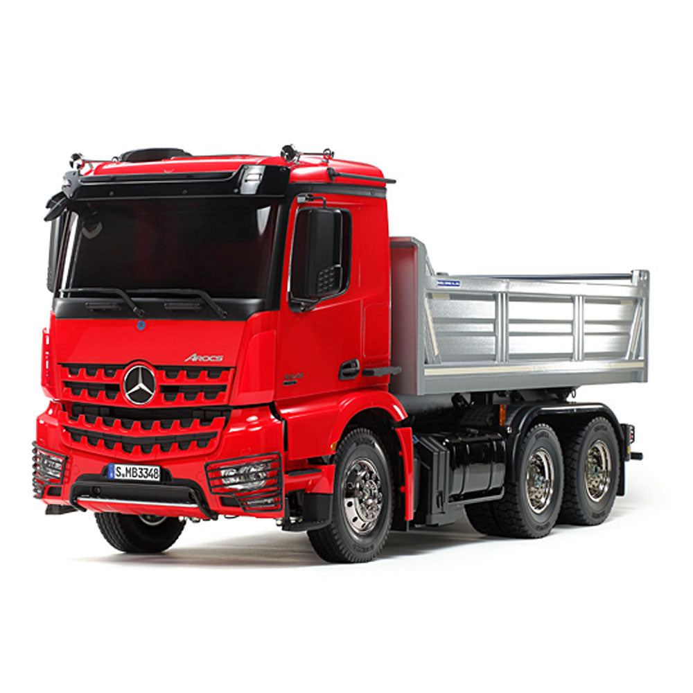 TAMIYA Arocs 3348 Tipper Truck Red / Silver 1:14 Assembly Kit 56361