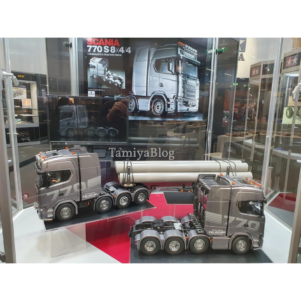 Tamiya RC 56371 Scania 770 8x4/4 1:14 RC Truck Assembly Kit