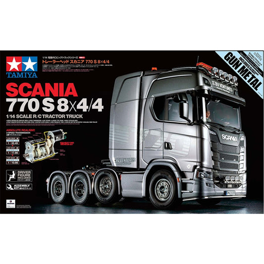 Tamiya RC Scania 770 S 8x4/4 Truck 1:14 RC Lorry Assembly Kit