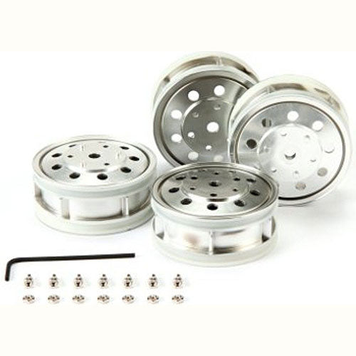 TAMIYA RC 56518 Plated Rear Wheels 22mm Matte Truck