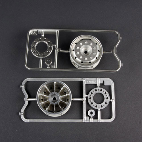 TAMIYA RC 56519 Plated Wheels 30mm hex Matte Truck
