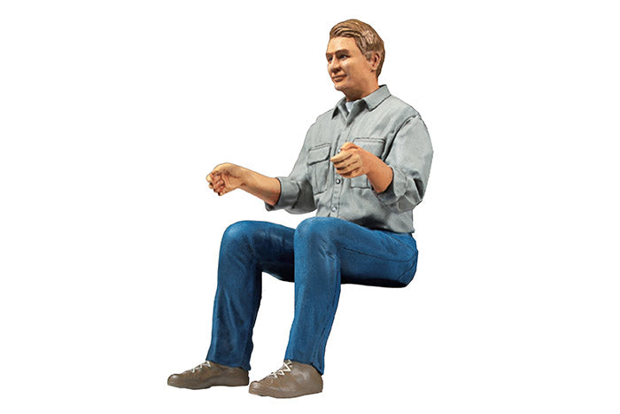 TAMIYA RC Tractor Truck Driver Figure Assembly Kit 1:14  56536