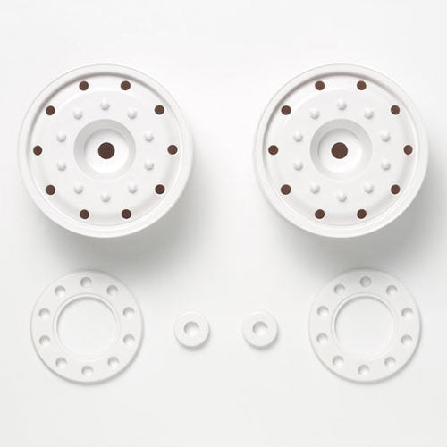 TAMIYA 56543 SW Wheels (30mm/Hex) White