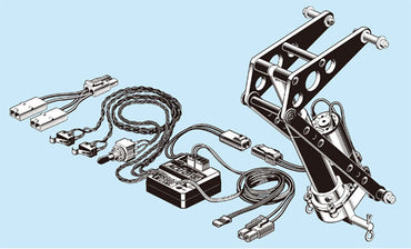 TAMIYA RC 56545 Tipper Truck Actuator Set (For use with 56357) 1:16