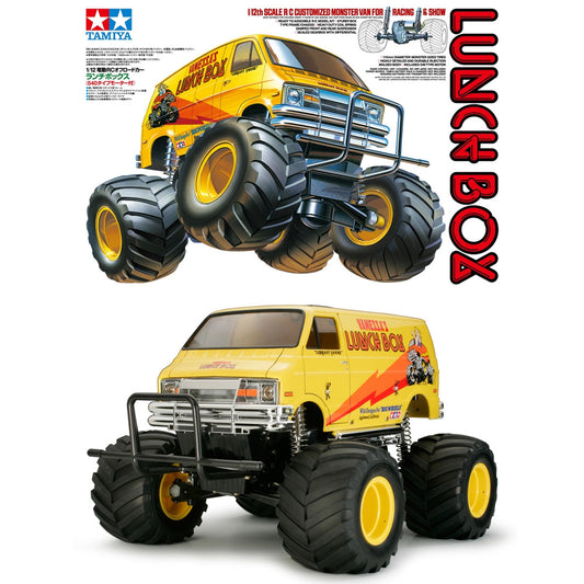 TAMIYA RC 58347 Lunch Box 2005 Monster Truck 1:12 Assembly Kit