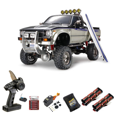 TAMIYA RC 58397 Toyota Hilux High Lift 1:10 Premium Wheel Bundle