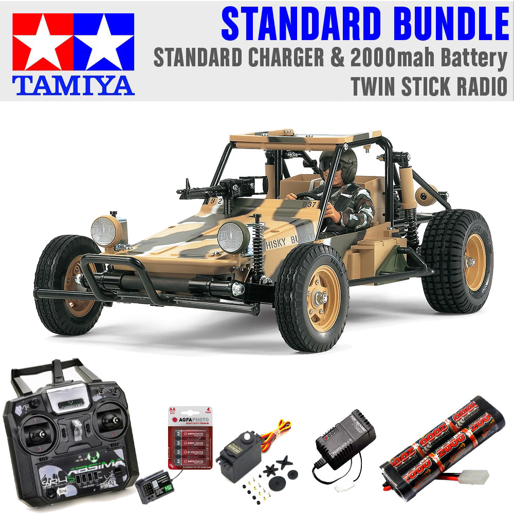 Tamiya RC 58496 Fast Attack Buggy (2011) 1:10 Standard Stick Radio Bundle