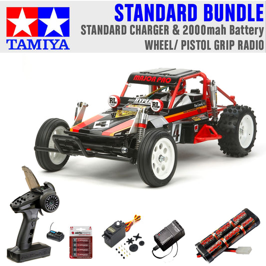 TAMIYA RC 58525 Wild One Off Roader 1:10 RC Car Standard Wheel Bundle