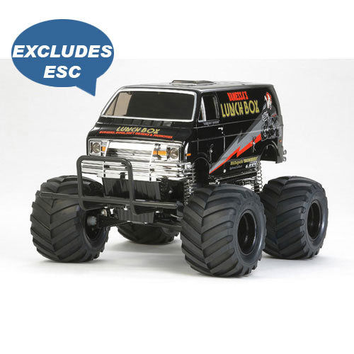 TAMIYA RC 58546 Lunch Box Black Edition 1:12 Assembly Kit - NO ESC