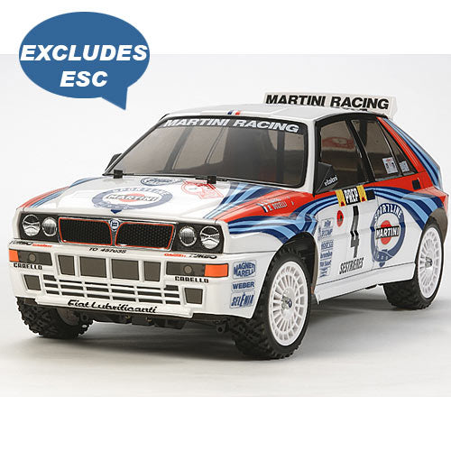 TAMIYA RC 58570 Lancia Delta (TT-02) 58570 1:10 Assembly Kit - NO ESC RC Car