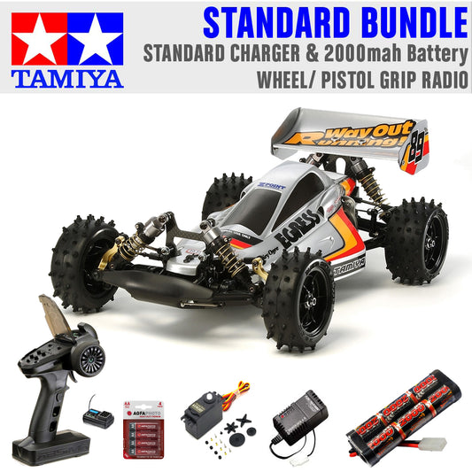 Tamiya RC 58583 Egress Ltd Edition Re-Release 1:10 Standard Wheel Radio Bundle