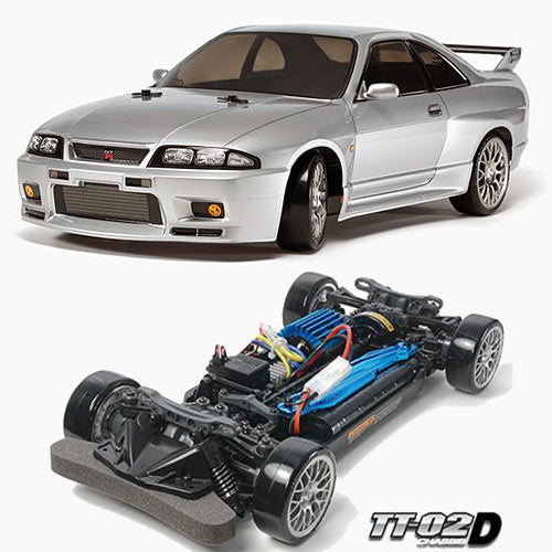 TAMIYA RC 58604 Skyline GTR R33 TT-02D 1:10 Car Assembly Kit