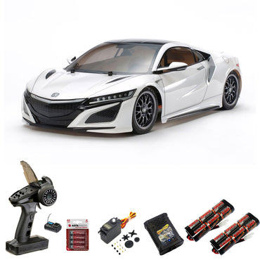 TAMIYA RC 58634 Honda NSX 2016 (TT-02) 1:10 Car Premium Wheel Bundle