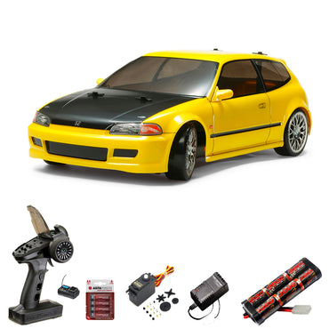 TAMIYA RC 58637 Honda Civic SiR Drift TT-02D 1:10 Car Standard Wheel Bundle