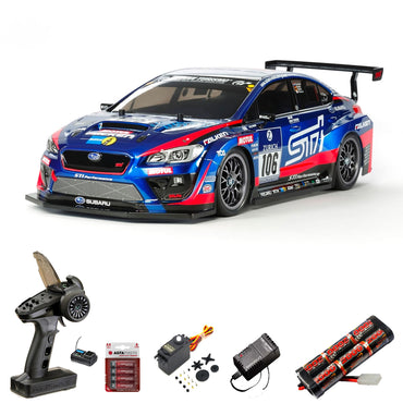 Tamiya RC 58645 Subaru WRX STi 24hr Nurburgring TT-02 1:10 Standard Wheel Bundle