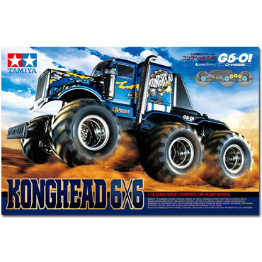 TAMIYA RC 58646 The Konghead 6x6 1:18 Truck Assembly Kit