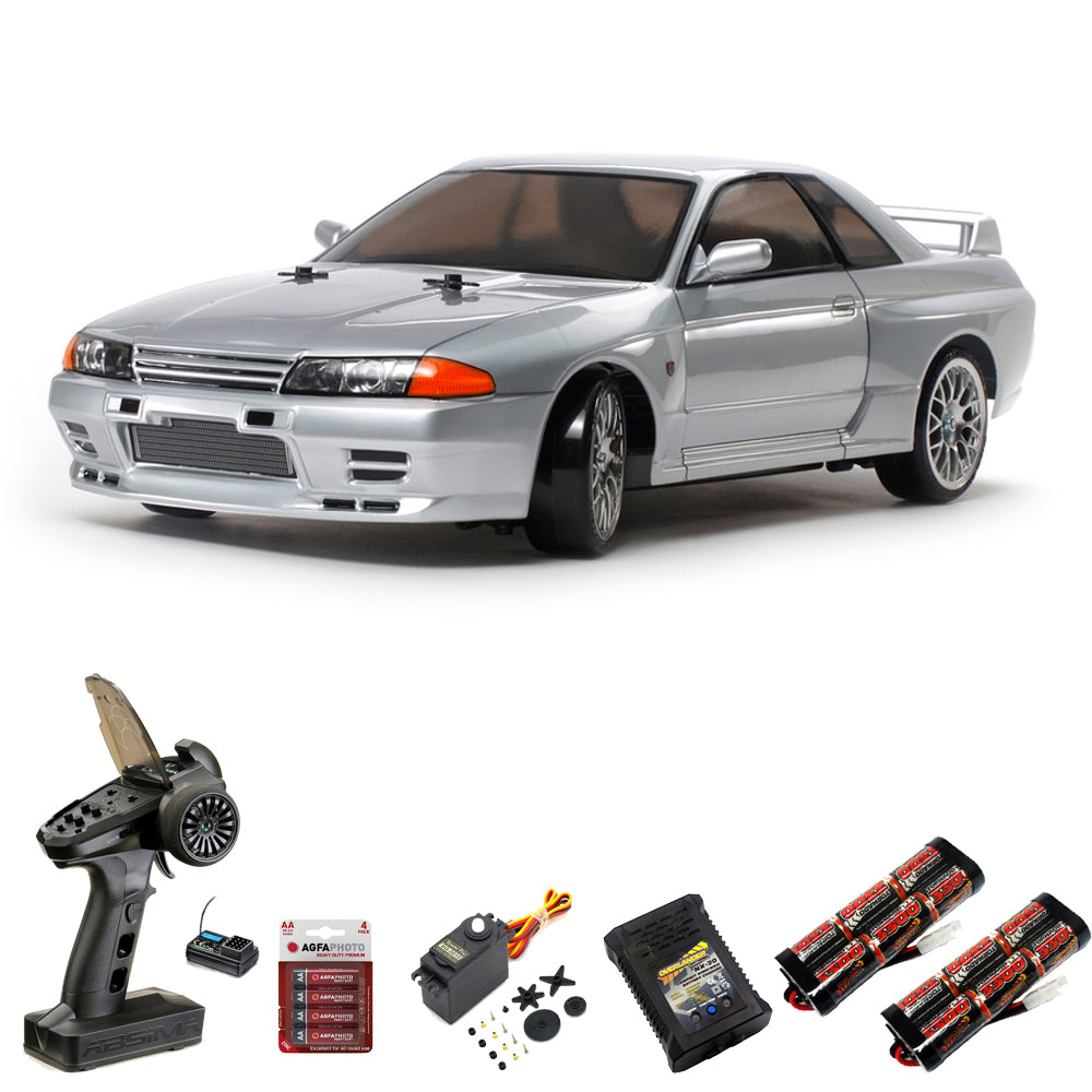 TAMIYA RC 58651 Skyline GT-R (R32) Drift Spec TT-02D 1:10 Premium Wheel Bundle