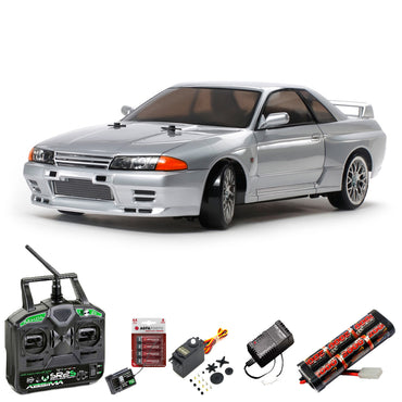 TAMIYA RC 58651 Skyline GT-R (R32) Drift Spec TT-02D 1:10 Standard Stick Bundle