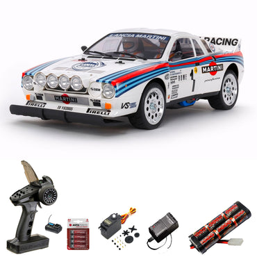 TAMIYA RC 58654 Lancia 037 Rally 1:10 Car Standard Wheel Bundle