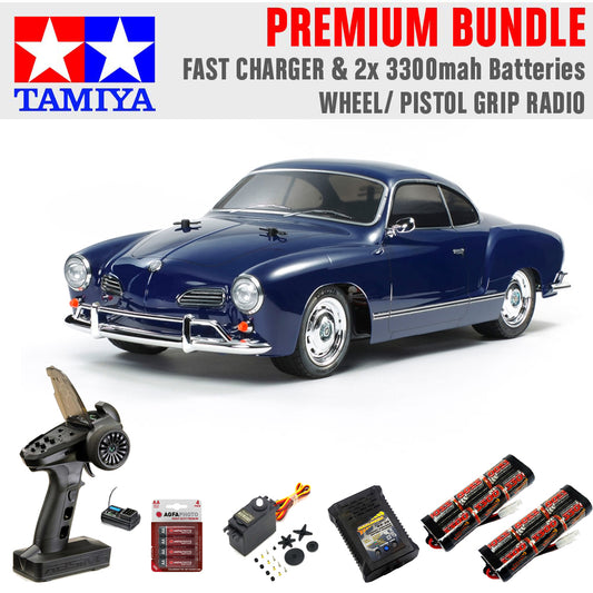 Tamiya 58677 Volkswagen Karmann Ghia (M-06) 1:10 RC Premium Wheel Bundle