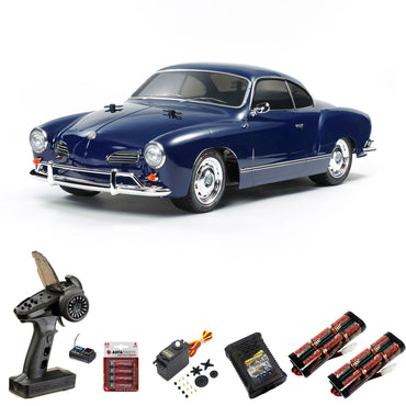 Tamiya 58677 Volkswagen Karmann Ghia (M-06) 1:10 RC Premium Wheel Bundle