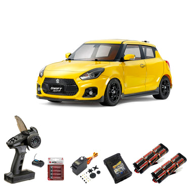Tamiya 58679 Suzuki Swift Sport (M-05) 1:10 RC Premium Wheel Bundle