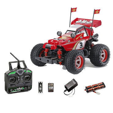 Tamiya RC 58685 Comical Hotshot (GF-01CB) 4x4 1:10 Standard Stick Radio Bundle