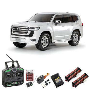 Tamiya RC 58688 Toyota Land Cruiser 300 CC-02 RC Car Premium Stick Bundle