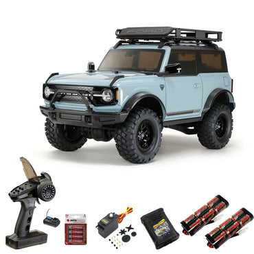 TAMIYA RC 58705 Ford Bronco 2021 (CC-02) 1:10 RC Premium Wheel Bundle