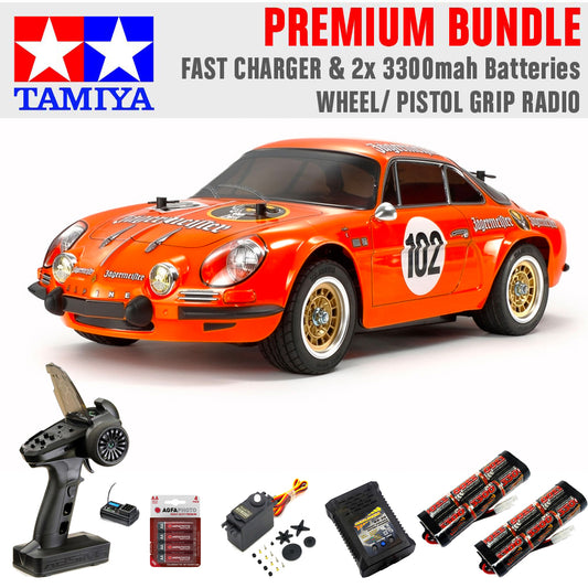 TAMIYA RC 58708 Alpine A110 Jaeger (M-06) 1:10 RC Premium Wheel Bundle