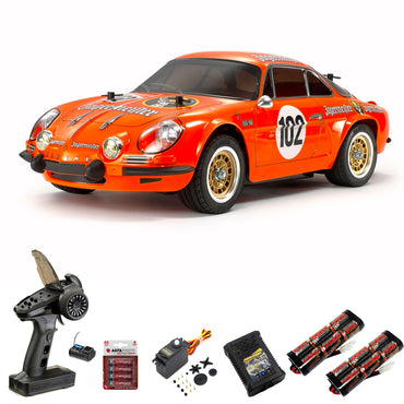 TAMIYA RC 58708 Alpine A110 Jaeger (M-06) 1:10 RC Premium Wheel Bundle
