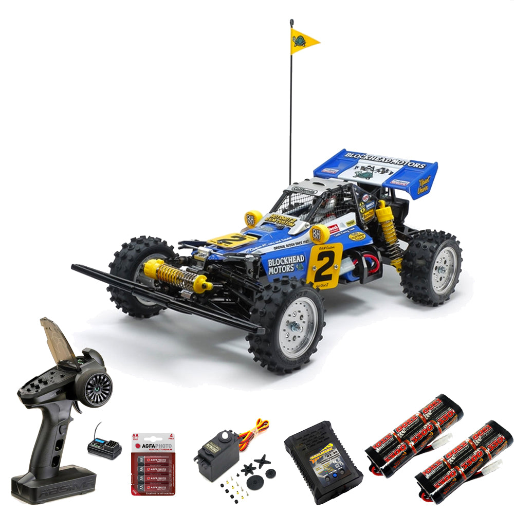 Tamiya Hotshot II Blockhead Motors 4WD 58710 RC 1:10 Premium Wheel Bundle