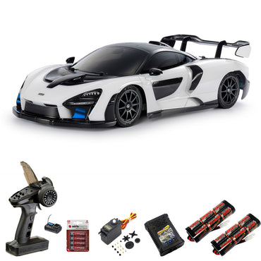Tamiya RC 58711 McLaren Senna (TT-02) 1:10 Premium Wheel Bundle